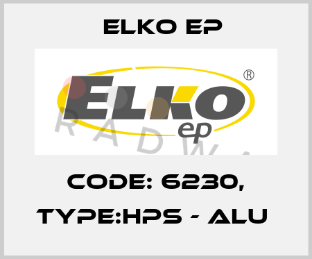 Code: 6230, Type:HPS - ALU  Elko EP
