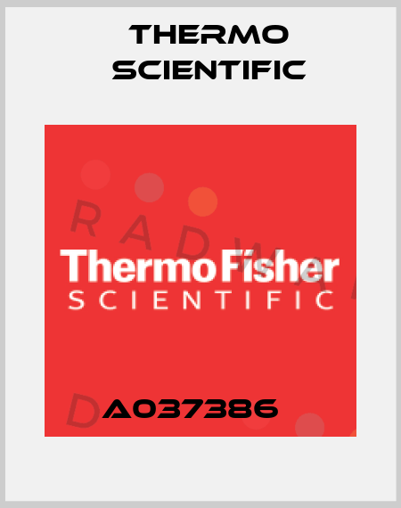 A037386   Thermo Scientific