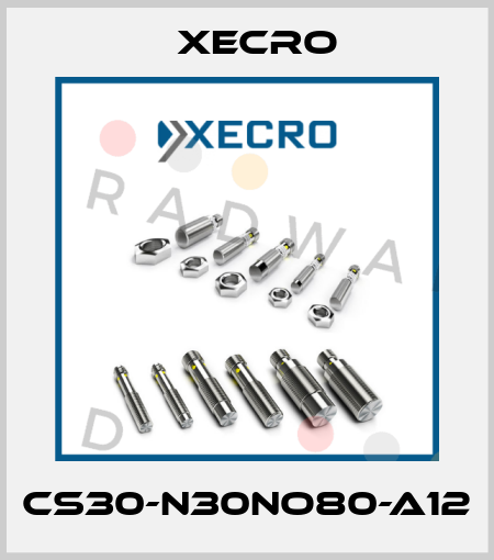 CS30-N30NO80-A12 Xecro