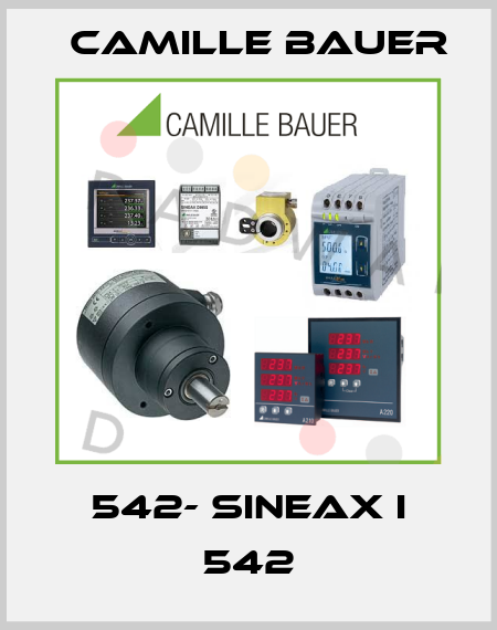 542- SINEAX I 542 Camille Bauer