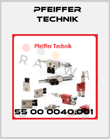55 00 0040.001  Pfeiffer Technik