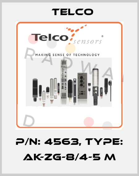p/n: 4563, Type: AK-ZG-8/4-5 m Telco