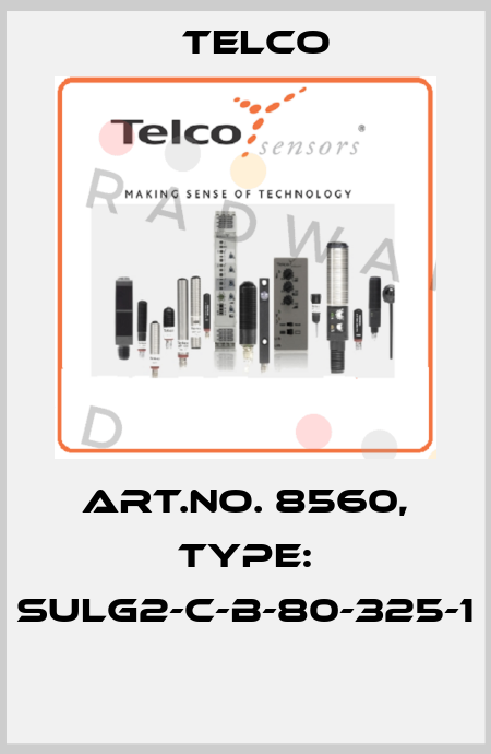 Art.No. 8560, Type: SULG2-C-B-80-325-1  Telco