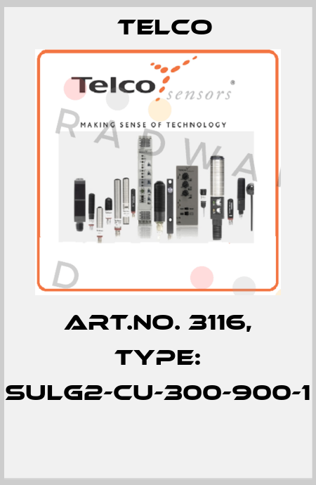 Art.No. 3116, Type: SULG2-CU-300-900-1  Telco