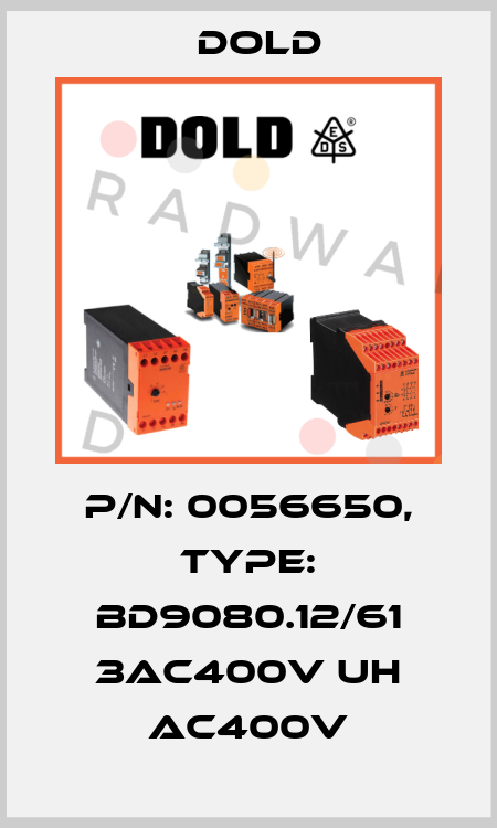 p/n: 0056650, Type: BD9080.12/61 3AC400V UH AC400V Dold