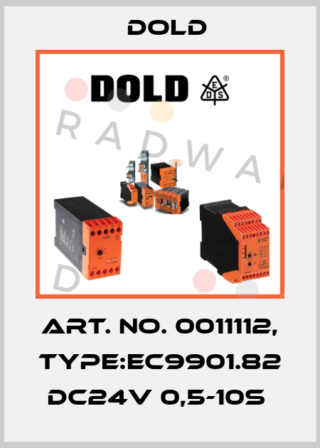 Art. No. 0011112, Type:EC9901.82 DC24V 0,5-10S  Dold