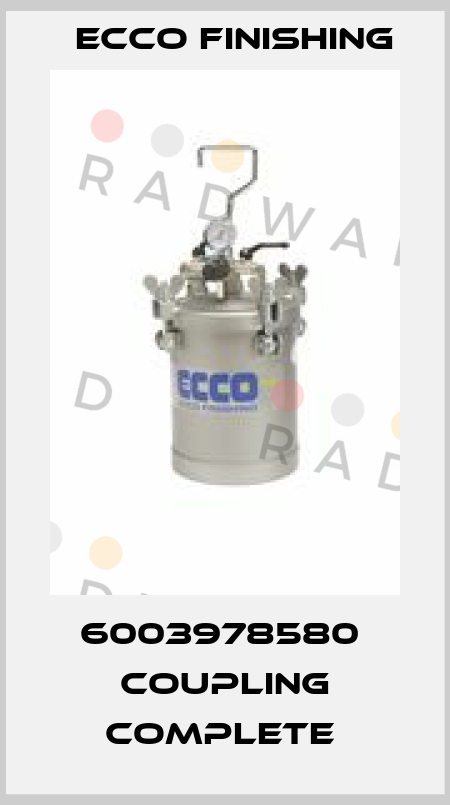 6003978580  COUPLING COMPLETE  Ecco Finishing