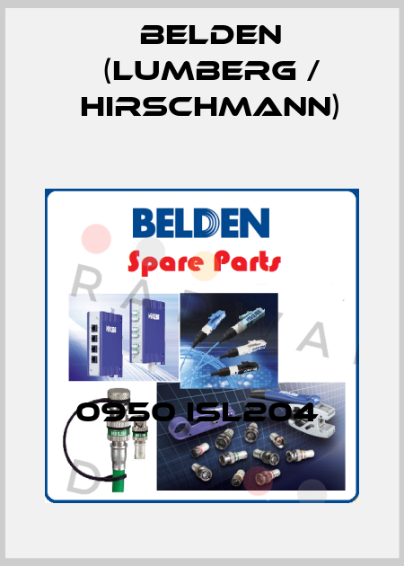 0950 ISL204  Belden (Lumberg / Hirschmann)