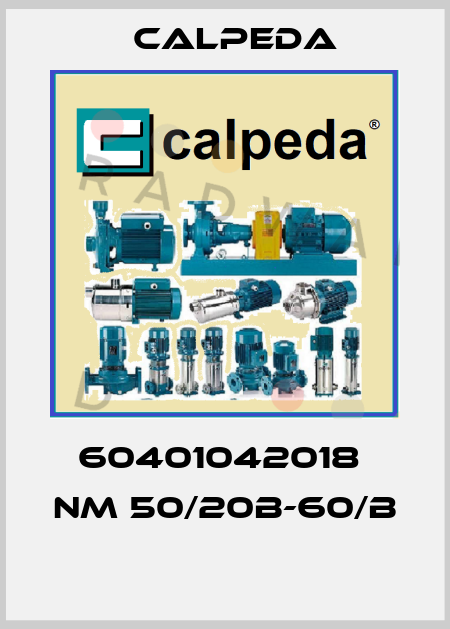 60401042018  NM 50/20B-60/B  Calpeda