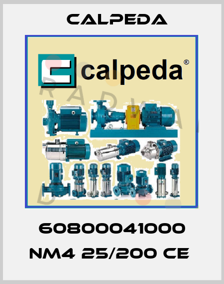 60800041000 NM4 25/200 CE  Calpeda