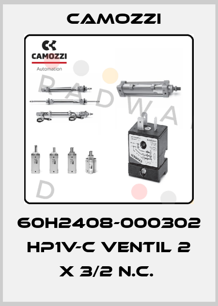 60H2408-000302  HP1V-C VENTIL 2 X 3/2 N.C.  Camozzi