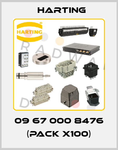09 67 000 8476 (pack x100) Harting