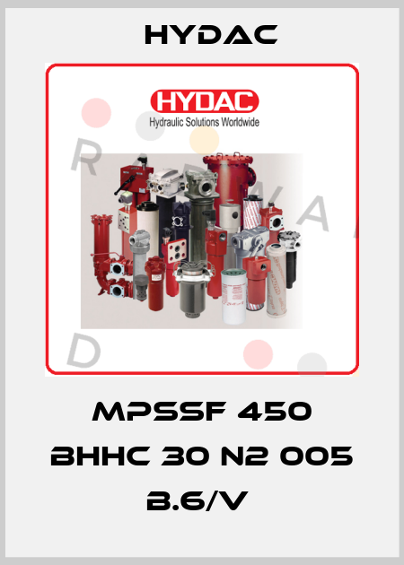 MPSSF 450 BHHC 30 N2 005 B.6/V  Hydac
