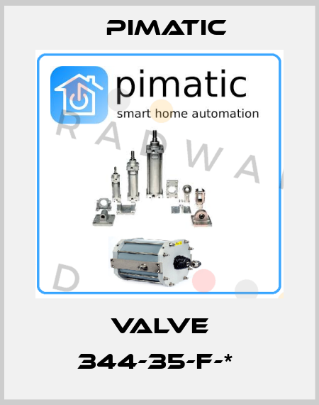 VALVE 344-35-F-*  Pimatic