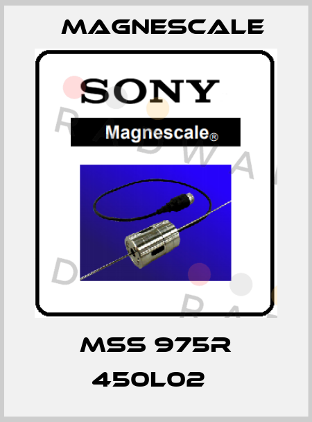 MSS 975R 450L02   Magnescale