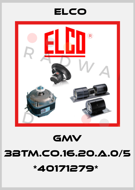 GMV 3BTM.CO.16.20.A.0/5 *40171279*  Elco