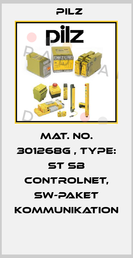Mat. No. 301268G , Type: ST SB ControlNET, SW-Paket Kommunikation  Pilz
