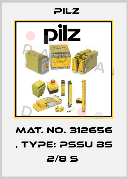 Mat. No. 312656 , Type: PSSu BS 2/8 S  Pilz