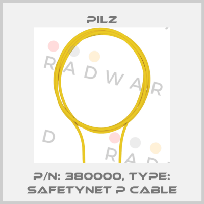 p/n: 380000, Type: SafetyNET p Cable Pilz