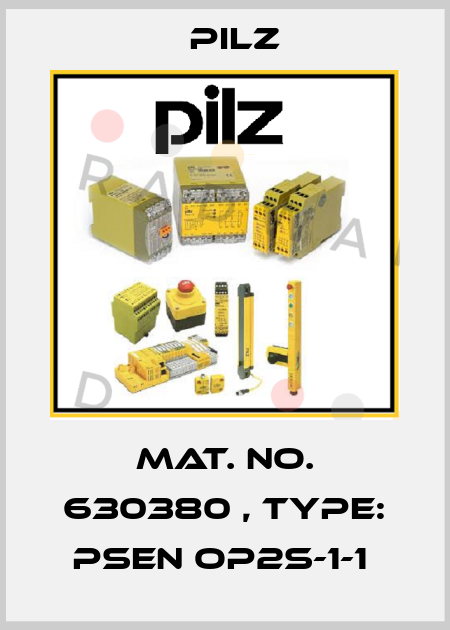 Mat. No. 630380 , Type: PSEN op2S-1-1  Pilz
