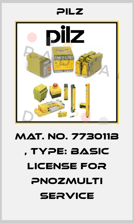 Mat. No. 773011B , Type: Basic License for PNOZmulti Service Pilz