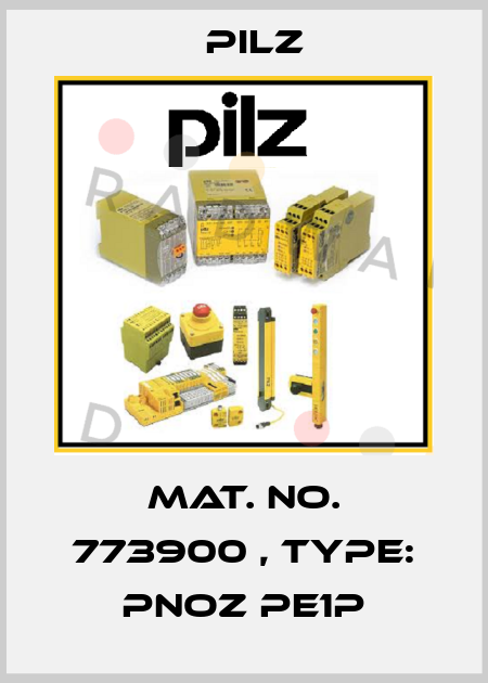Mat. No. 773900 , Type: PNOZ pe1p Pilz