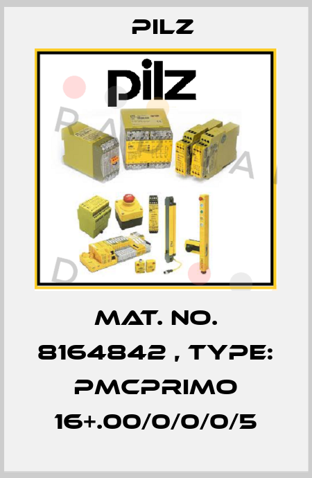 Mat. No. 8164842 , Type: PMCprimo 16+.00/0/0/0/5 Pilz