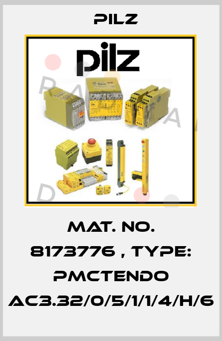 Mat. No. 8173776 , Type: PMCtendo AC3.32/0/5/1/1/4/H/6 Pilz