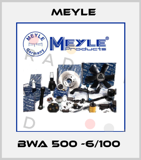 BWA 500 -6/100  Meyle