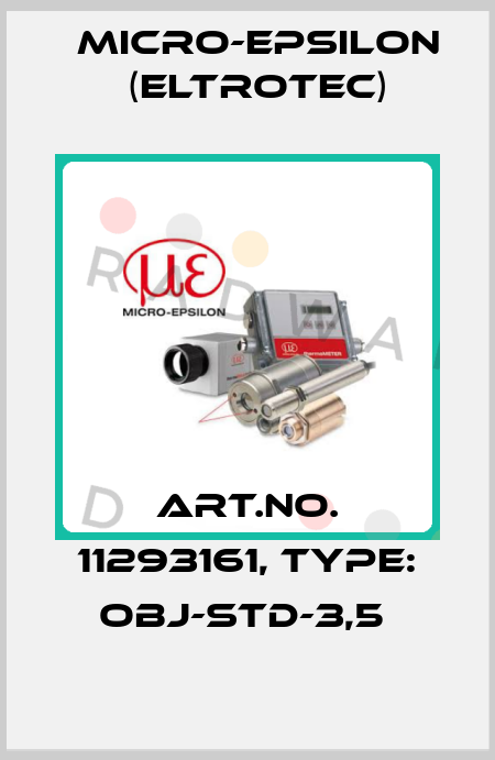 Art.No. 11293161, Type: OBJ-STD-3,5  Micro-Epsilon (Eltrotec)