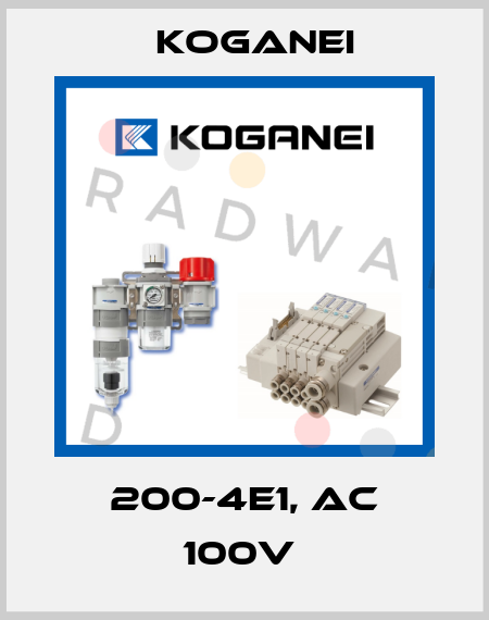 200-4E1, AC 100V  Koganei