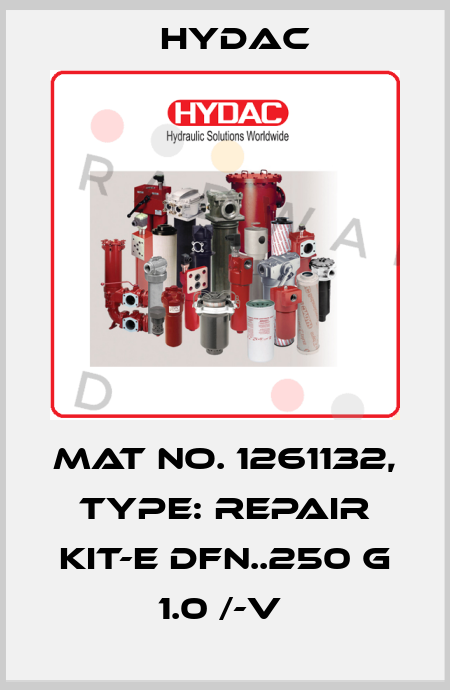 Mat No. 1261132, Type: REPAIR KIT-E DFN..250 G 1.0 /-V  Hydac