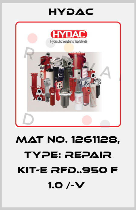Mat No. 1261128, Type: REPAIR KIT-E RFD..950 F 1.0 /-V  Hydac