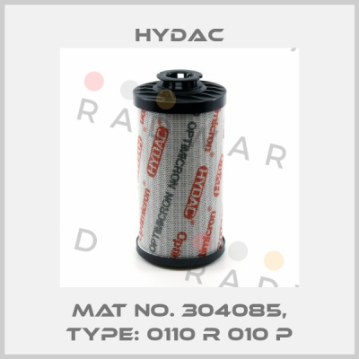 Mat No. 304085, Type: 0110 R 010 P Hydac