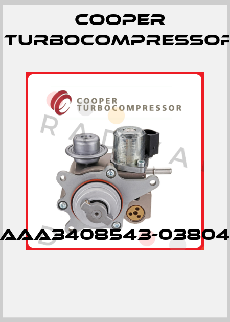 AAA3408543-03804  Cooper Turbocompressor