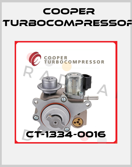 CT-1334-0016 Cooper Turbocompressor