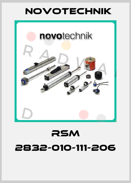 RSM 2832-010-111-206  Novotechnik