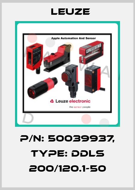 p/n: 50039937, Type: DDLS 200/120.1-50 Leuze