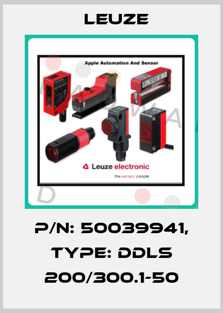 p/n: 50039941, Type: DDLS 200/300.1-50 Leuze