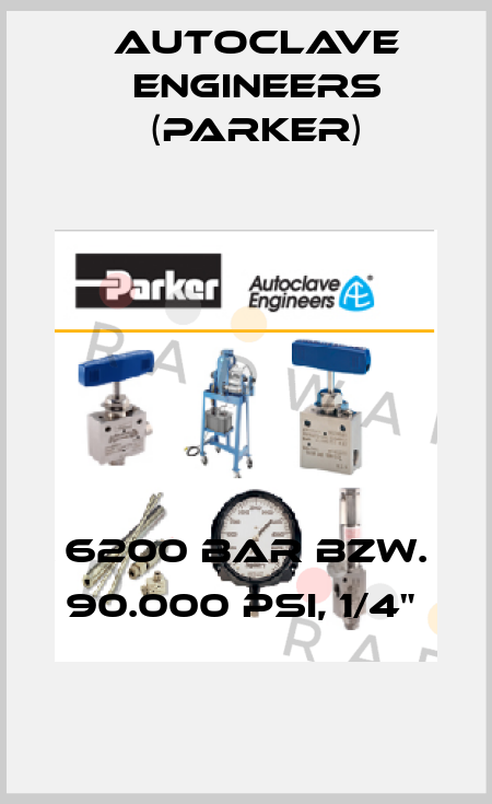 6200 BAR BZW. 90.000 PSI, 1/4"  Autoclave Engineers (Parker)