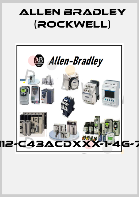 112-C43ACDXXX-1-4G-7  Allen Bradley (Rockwell)