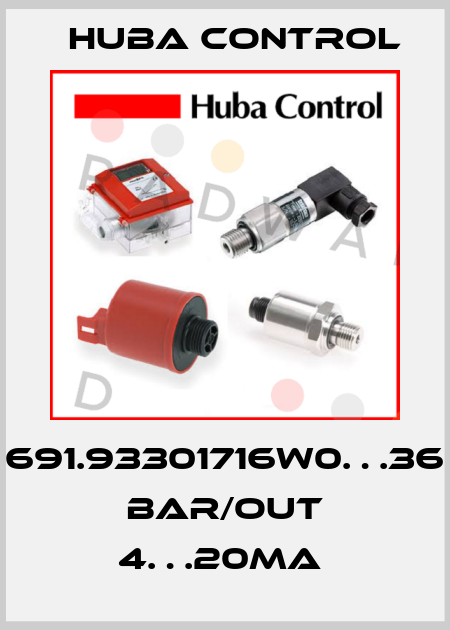 691.93301716W0…36 BAR/OUT 4…20MA  Huba Control