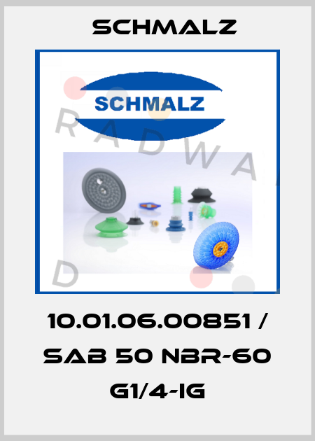 10.01.06.00851 / SAB 50 NBR-60 G1/4-IG Schmalz