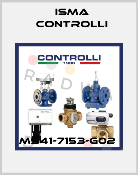 MS41-7153-G02  iSMA CONTROLLI