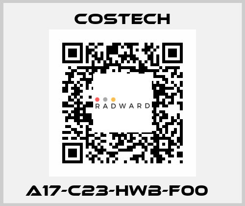 A17-C23-HWB-F00   Costech