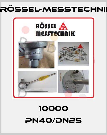 10000 PN40/DN25 Rössel-Messtechnik