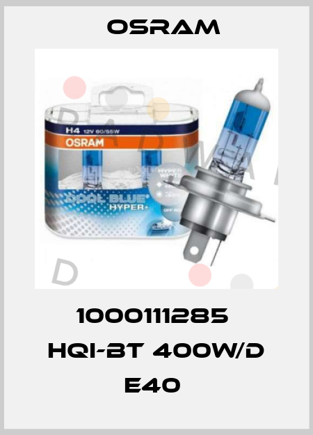 1000111285  HQI-BT 400W/D E40  Osram