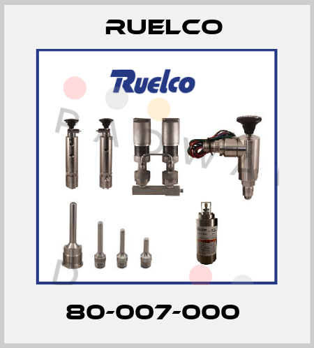 80-007-000  Ruelco