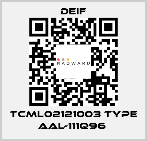 TCML02121003 TYPE AAL-111Q96  Deif