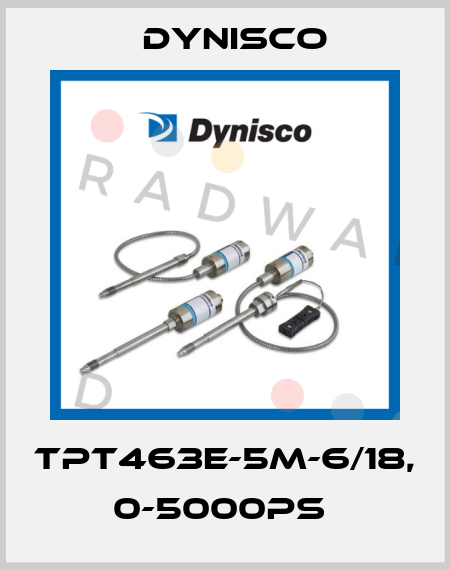 TPT463E-5M-6/18,  0-5000PS  Dynisco